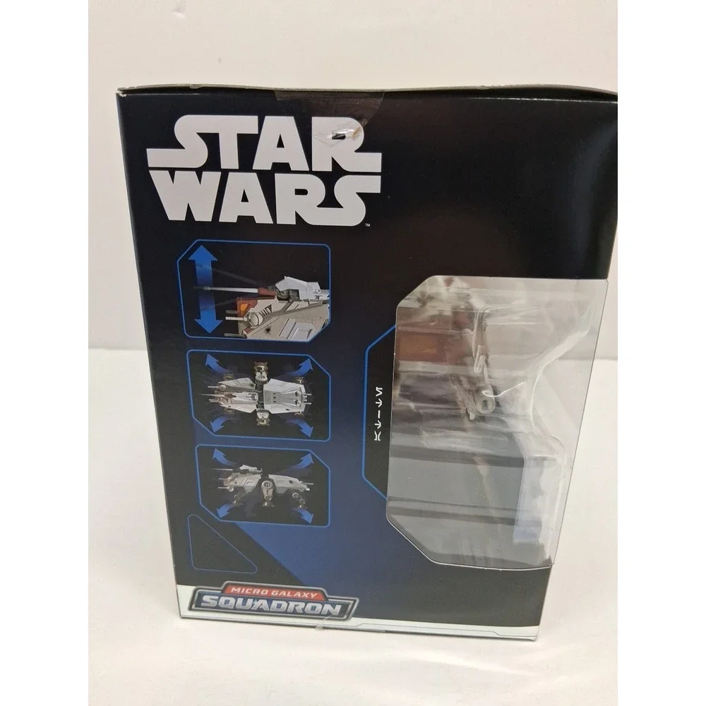 S01 #0130 Star Wars Micro Galaxy Squadron AT-TE Walker with Speeder